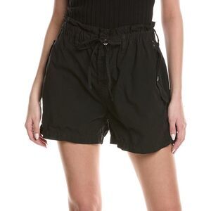 Amo Denim Womens Amo Parachute Short, Black